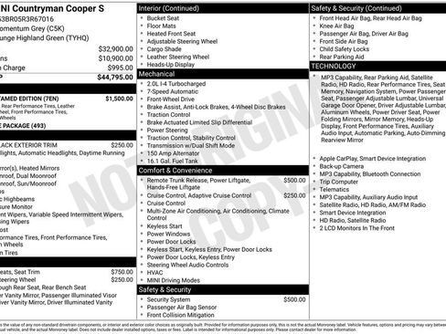 Used 2024 MINI Cooper Countryman S w/ Mini Untamed Edition FWD image 9