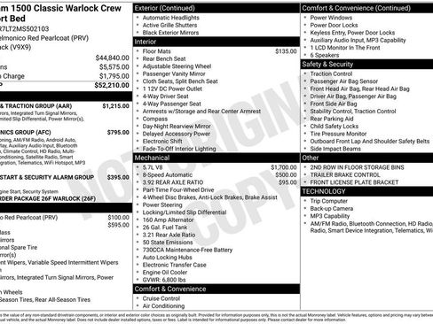 Used 2021 RAM 1500 Warlock w/ Trailer & Traction Group AWD/4WD image 44