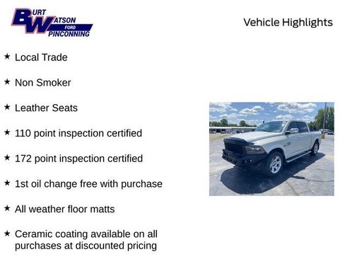 Used 2016 RAM 1500 Laramie Longhorn w/ Convenience Group AWD/4WD image 10
