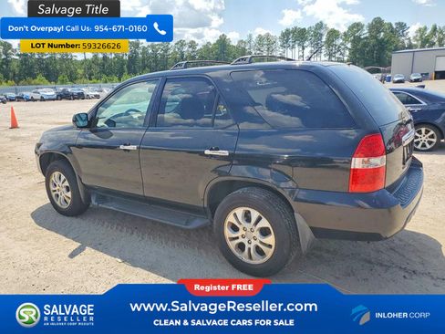 Used 2003 Acura MDX Touring AWD/4WD image 3