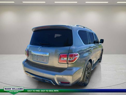 Used 2020 Nissan Armada Platinum w/ Captain's Chairs Package AWD/4WD image 2