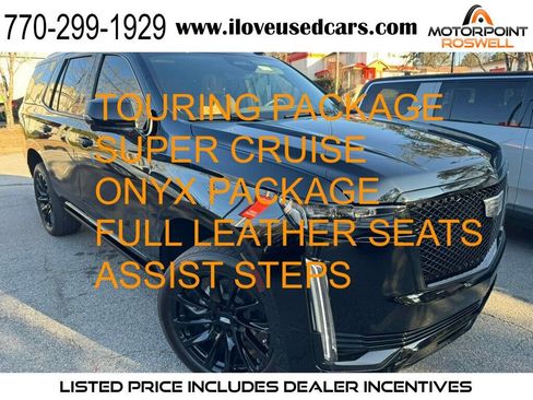 Used 2023 Cadillac Escalade Sport w/ LPO, ONYX Package image 1