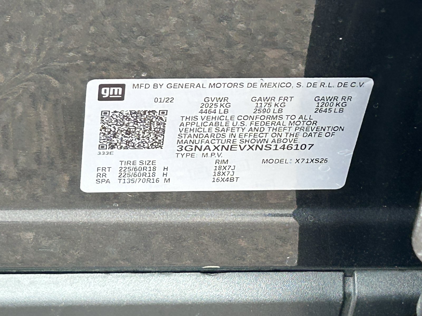 Certified 2022 Chevrolet Equinox Premier w/ LPO, Cargo Package FWD image 35