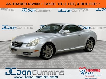 Used 2007 Lexus SC 430 Convertible