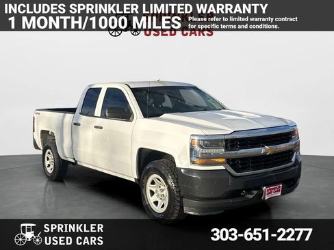 Used 2017 Chevrolet Silverado 1500 W/T w/ Trailering Package AWD/4WD image 1