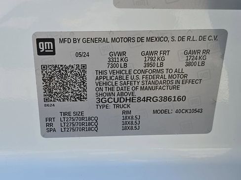 Used 2024 Chevrolet Silverado 1500 ZR2 w/ Technology Package image 35