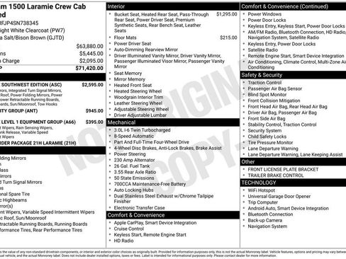 Used 2025 RAM 1500 Laramie w/ Laramie Southwest Edition AWD/4WD image 47