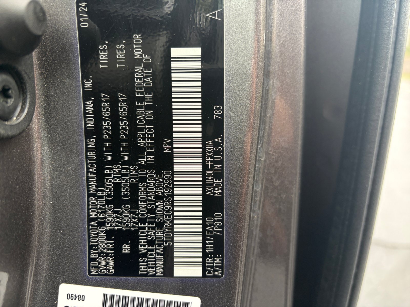 Used 2024 Toyota Sienna XLE FWD image 31