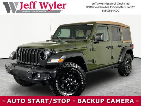 Used 2022 Jeep Wrangler Unlimited Sport AWD/4WD image 1