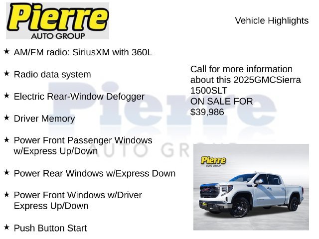 Used 2025 GMC Sierra 1500 SLT AWD/4WD image 14