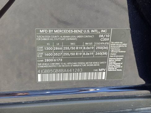 Used 2011 Mercedes-Benz ML 350 2WD image 34