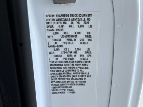 New 2025 Chevrolet Express 3500 w/ Power Convenience Package image 19