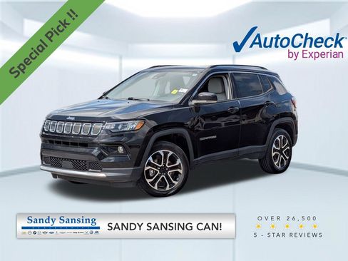 Used 2022 Jeep Compass Limited w/ Sun and Sound Group image 1