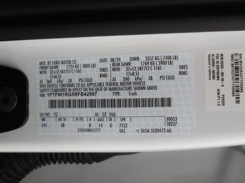 Used 2024 Ford F150 Raptor AWD/4WD image 31