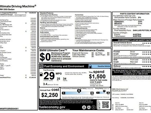 Used 2024 BMW 330i 330i w/ Convenience Package image 4