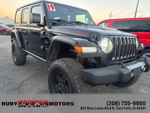 Used 2019 Jeep Wrangler Unlimited Rubicon AWD/4WD image 1