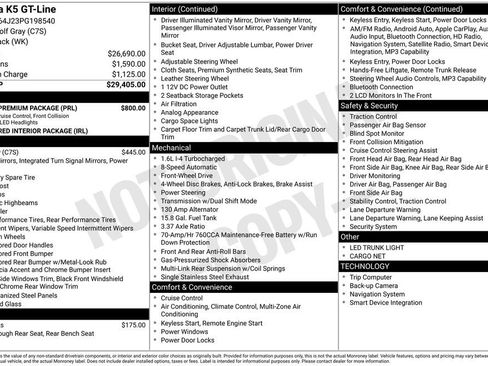 Used 2023 Kia K5 GT-Line w/ GT-Line Premium Package FWD image 41
