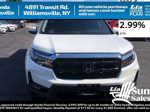 New 2026 Honda Ridgeline RTL image 3