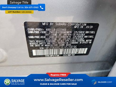 Used 2020 Subaru Forester Touring w/ Popular Package #2 AWD/4WD image 16