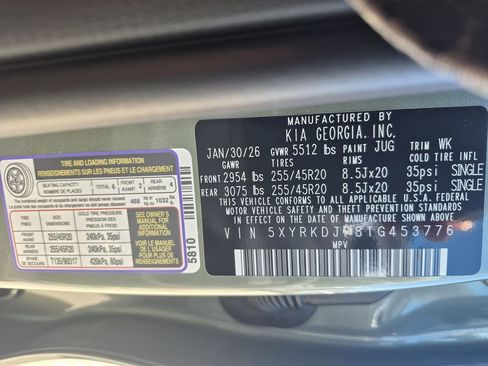 New 2026 Kia Sorento SX AWD/4WD image 27