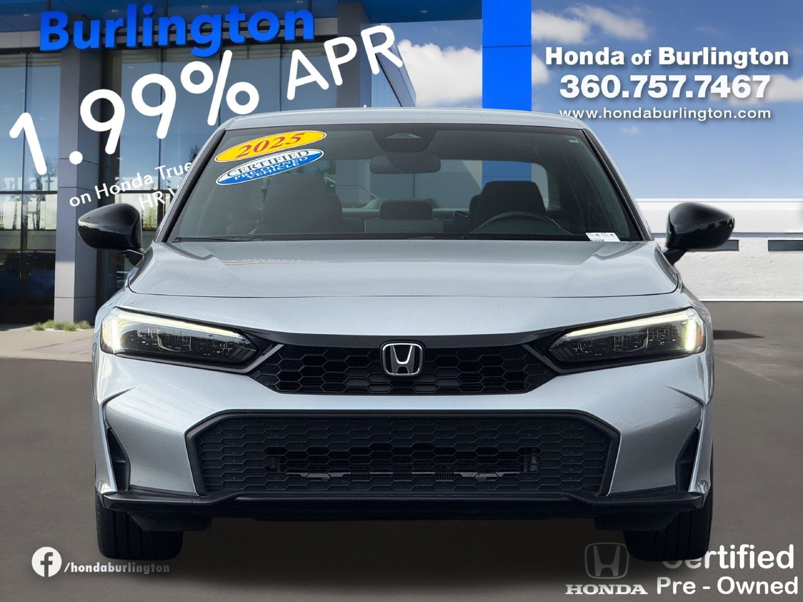Used 2025 Honda Civic Sport image 3