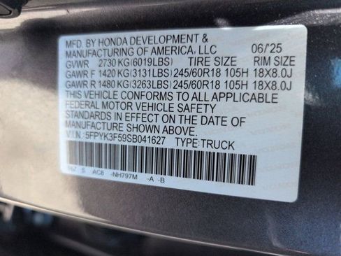 Used 2025 Honda Ridgeline RTL image 35