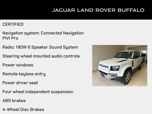 Certified 2022 Land Rover Defender 110 image 4