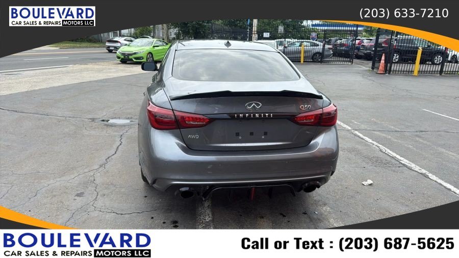Used 2022 INFINITI Q50 Sensory w/ Cargo Package AWD/4WD image 6