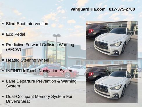 Used 2018 INFINITI Q50 Sport w/ Proactive Package RWD image 8