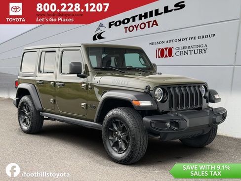 Used 2020 Jeep Wrangler Unlimited Sport AWD/4WD image 1