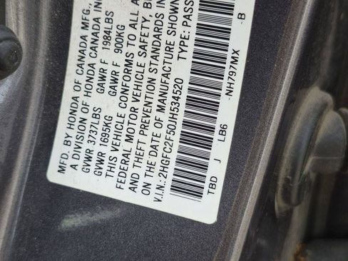 Used 2018 Honda Civic LX image 27