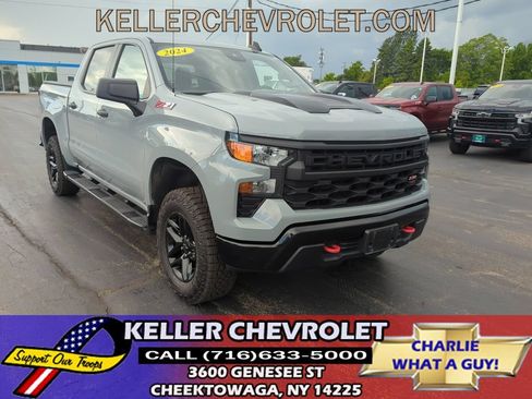 Certified 2024 Chevrolet Silverado 1500 Custom Trail Boss AWD/4WD image 1