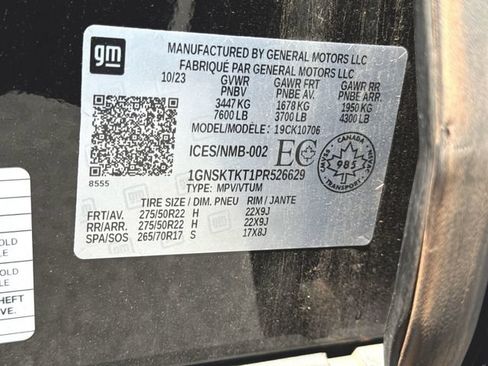 Used 2023 Chevrolet Tahoe High Country AWD/4WD image 35