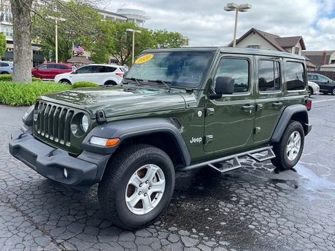 Used 2020 Jeep Wrangler Unlimited Sport S w/ Sun And Sound Package AWD/4WD image 3