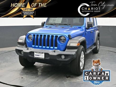 Used 2022 Jeep Wrangler Unlimited Sport w/ Sun And Sound Package AWD/4WD image 1