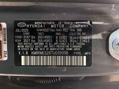 New 2026 Hyundai Palisade Calligraphy image 42