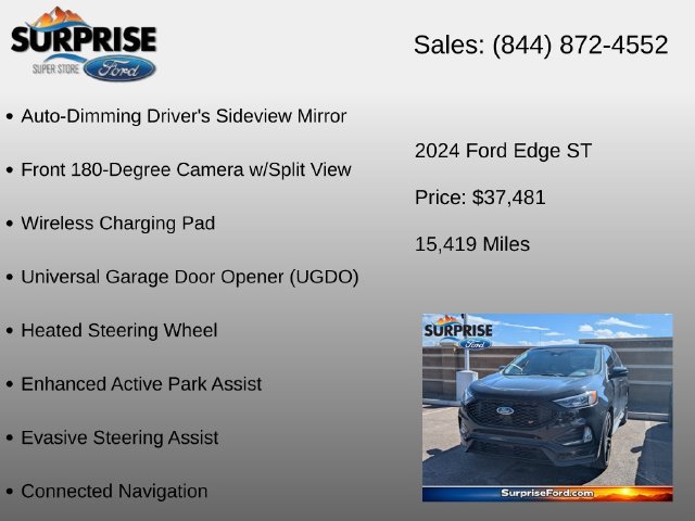 Used 2024 Ford Edge ST AWD/4WD image 29