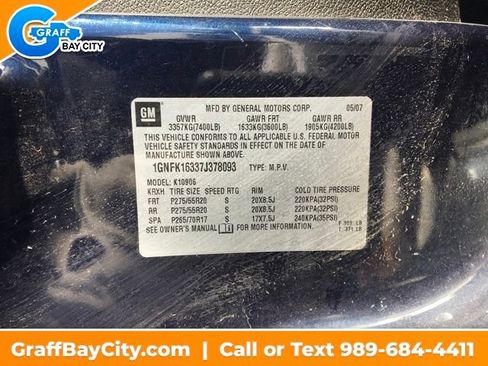 Used 2007 Chevrolet Suburban LTZ w/ LTZ Preferred Equipment Group image 28