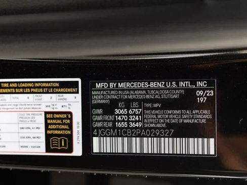 Certified 2023 Mercedes-Benz EQE 350+ 4MATIC SUV image 42