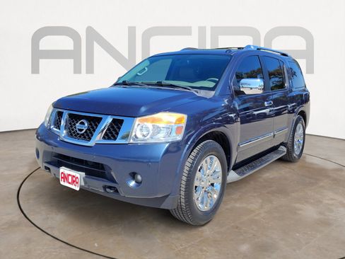 Used 2015 Nissan Armada Platinum w/ 2nd Row Captain Seat Package image 8