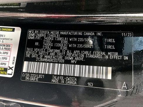 Used 2024 Lexus RX 350 Premium Plus w/ Convenience Package FWD image 43