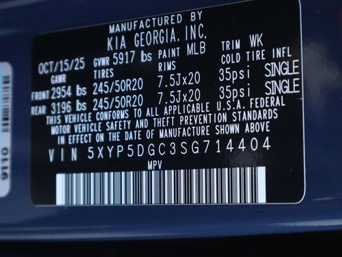 New 2025 Kia Telluride SX X-Line image 50