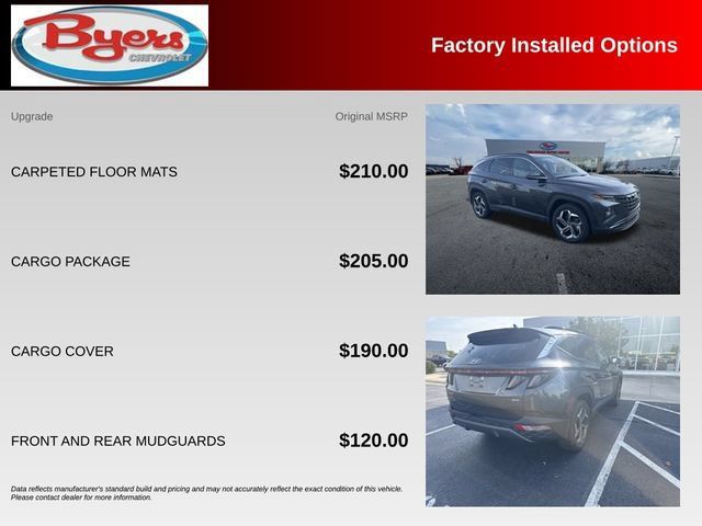 Used 2023 Hyundai Tucson Limited w/ Cargo Package AWD/4WD image 10