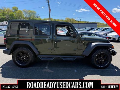 Used 2021 Jeep Wrangler Unlimited Sport AWD/4WD image 1