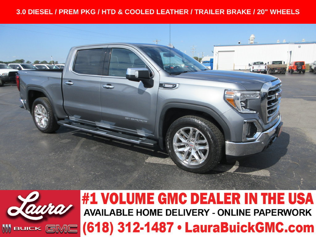 Used 2022 GMC Sierra 1500 SLT w/ SLT Premium Package AWD/4WD image 1