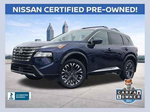 Certified 2025 Nissan Rogue Platinum w/ Platinum Premium Package FWD image 1