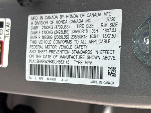 Used 2020 Honda CR-V EX-L image 48