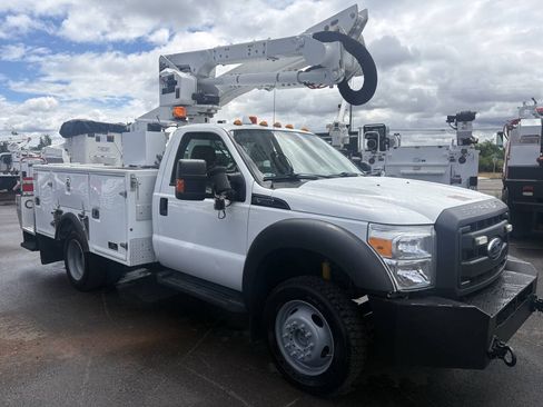 Used 2015 Ford F550 4x4 Regular Cab Super Duty w/ Power Equipment Group image 2