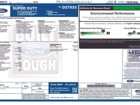 New 2026 Ford F350 XL w/ XL Driver Assist Package AWD/4WD image 8