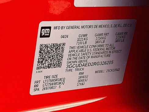 New 2024 Chevrolet Silverado 1500 W/T w/ Z71 Off-Road Package image 18